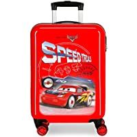 Disney Cars Speed Trails Maleta de Cabina Rojo 38x55x20 cms Rígida ABS Cierre combinación 34L 2-6Kgs 4 Ruedas Dobles…